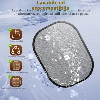 Petuf -Guanti Magnetici per Peli di Animali